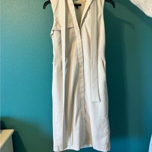 Banana Republic Cream Midi Dress